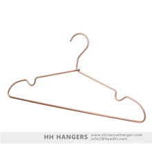 Ultra Light Aluminium Metal Clothes /Coat Copper Hangers for Wholesale